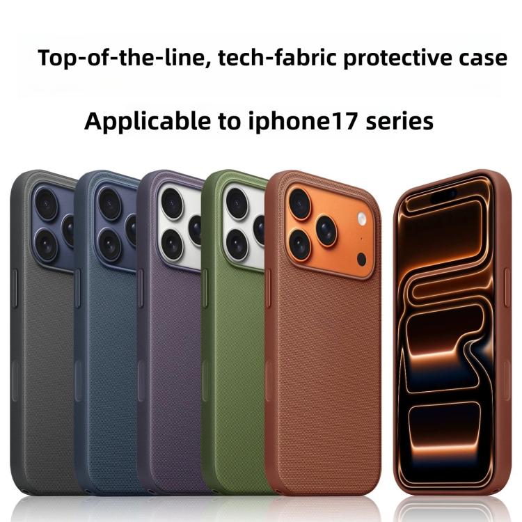 Official Tech Fabric Texture Side-Stick TPU Phone Case