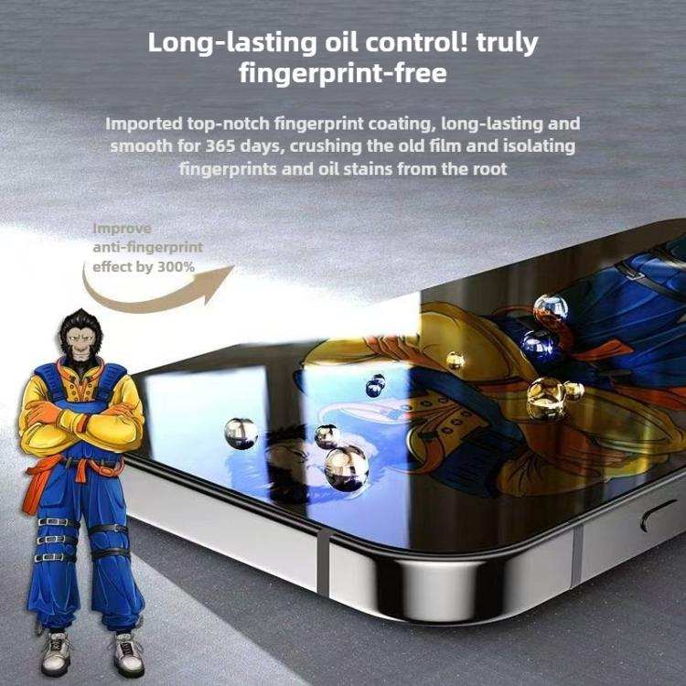 10pcs Armor 300C Ultra-Curved Anti-Static Anti-Dust Silk-Screened HD Tempered Glass Film