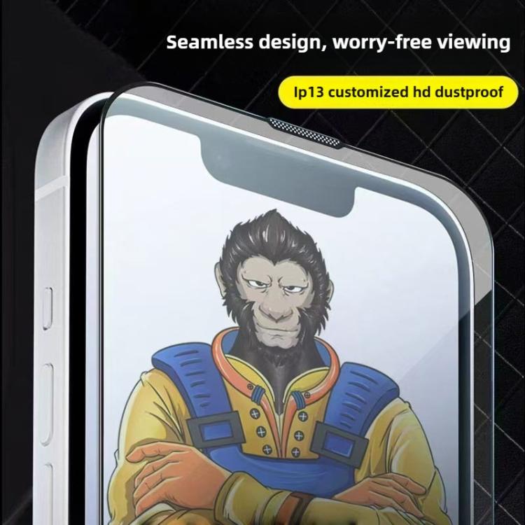 10pcs Armor 300C Ultra-Curved Anti-Static Anti-Dust Silk-Screened HD Tempered Glass Film