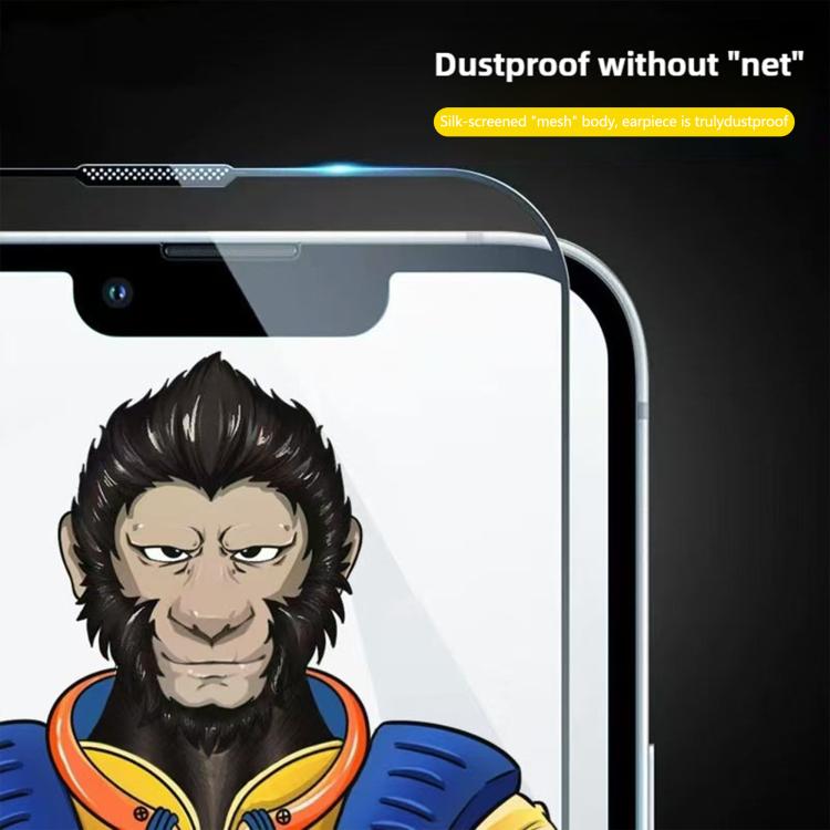 10pcs Armor 300C Ultra-Curved Anti-Static Anti-Dust Silk-Screened HD Tempered Glass Film