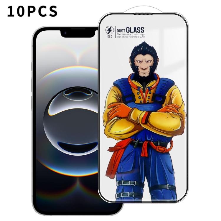 10pcs Armor Super-Strong 3D Curved 120C Anti-Static High-Aluminum Screen-Printed HD Tempered Glass Film