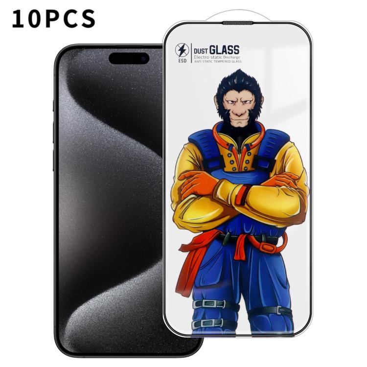 10pcs Armor Super-Strong 3D Curved 120C Anti-Static High-Aluminum Screen-Printed HD Tempered Glass Film