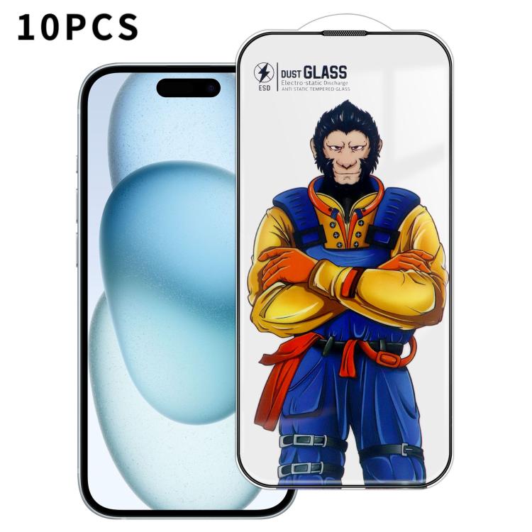 10pcs Armor Super-Strong 3D Curved 120C Anti-Static High-Aluminum Screen-Printed HD Tempered Glass Film