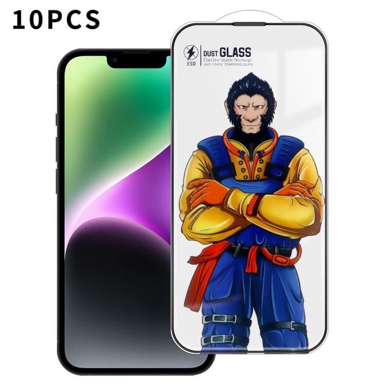 10pcs Armor Super-Strong 3D Curved 120C Anti-Static High-Aluminum Screen-Printed HD Tempered Glass Film