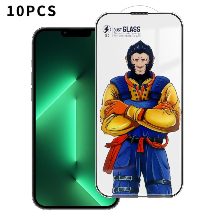 10pcs Armor Super-Strong 3D Curved 120C Anti-Static High-Aluminum Screen-Printed HD Tempered Glass Film