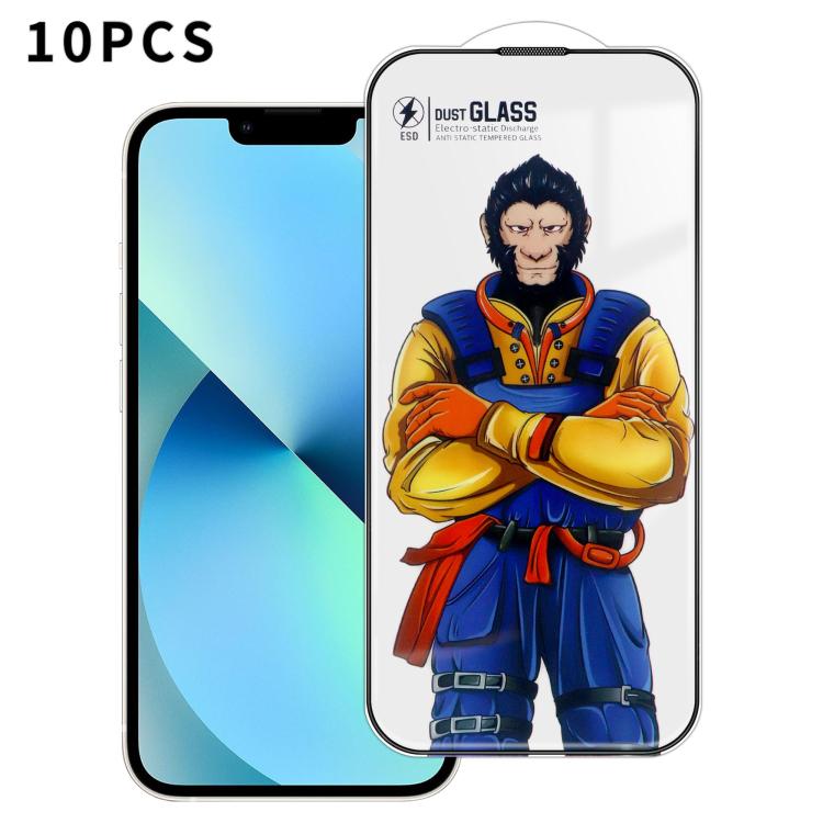 10pcs Armor Super-Strong 3D Curved 120C Anti-Static High-Aluminum Screen-Printed HD Tempered Glass Film