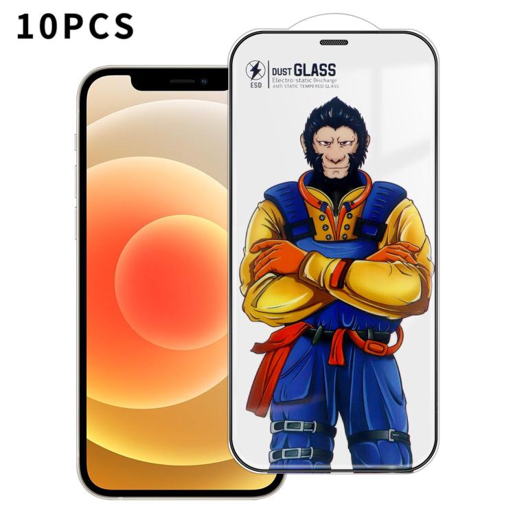 10pcs Armor Super-Strong 3D Curved 120C Anti-Static High-Aluminum Screen-Printed HD Tempered Glass Film