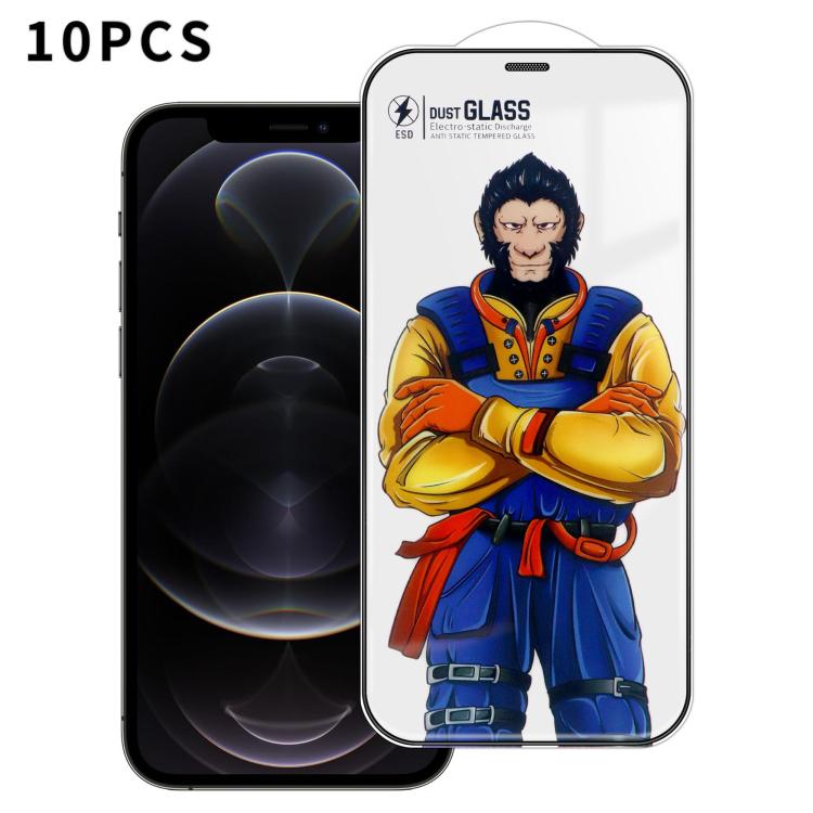 10pcs Armor Super-Strong 3D Curved 120C Anti-Static High-Aluminum Screen-Printed HD Tempered Glass Film