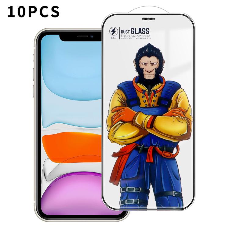 10pcs Armor Super-Strong 3D Curved 120C Anti-Static High-Aluminum Screen-Printed HD Tempered Glass Film