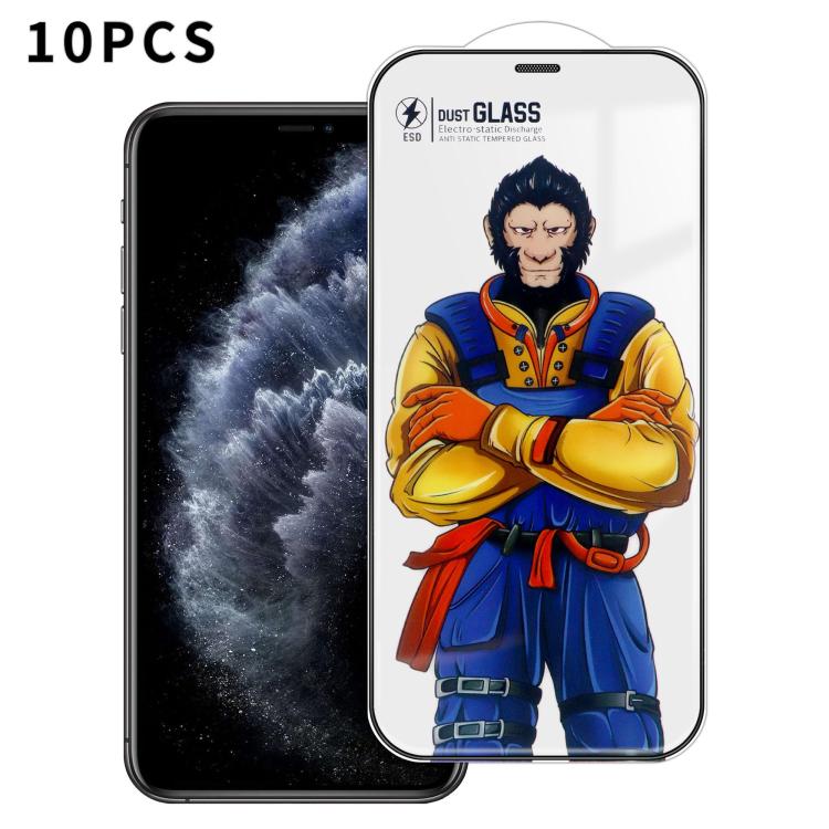 10pcs Armor Super-Strong 3D Curved 120C Anti-Static High-Aluminum Screen-Printed HD Tempered Glass Film