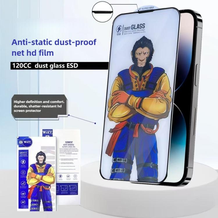 10pcs Armor Super-Strong 3D Curved 120C Anti-Static High-Aluminum Screen-Printed HD Tempered Glass Film