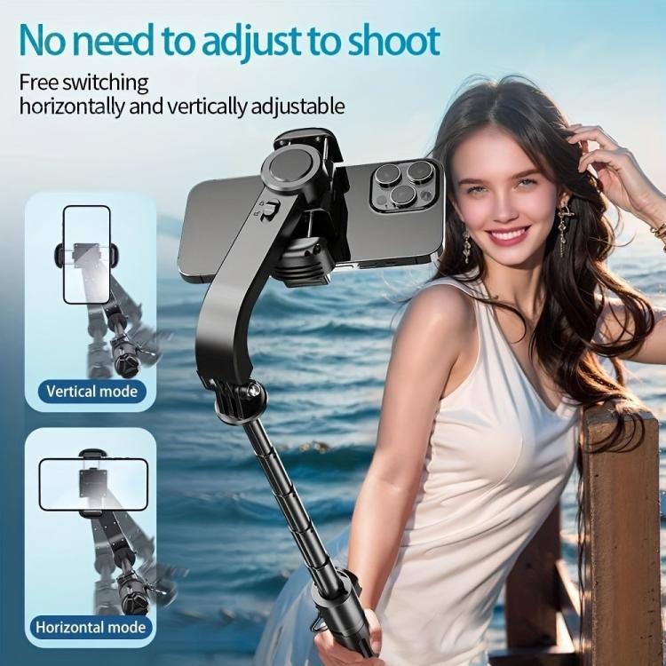 Q30 Smartphones Photography Vlog Selfie Stick Stabilizer Anti Shake Extendable Handheld Tripod