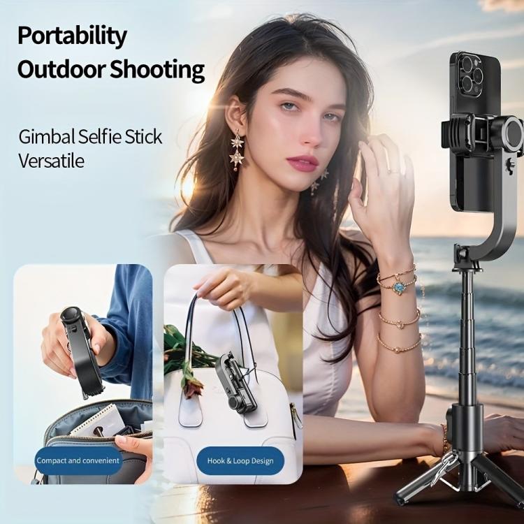 Q30 Smartphones Photography Vlog Selfie Stick Stabilizer Anti Shake Extendable Handheld Tripod