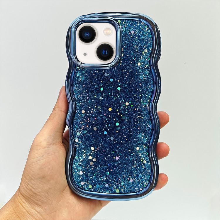 Wave Glitter Sequined Electroplated Phone Case