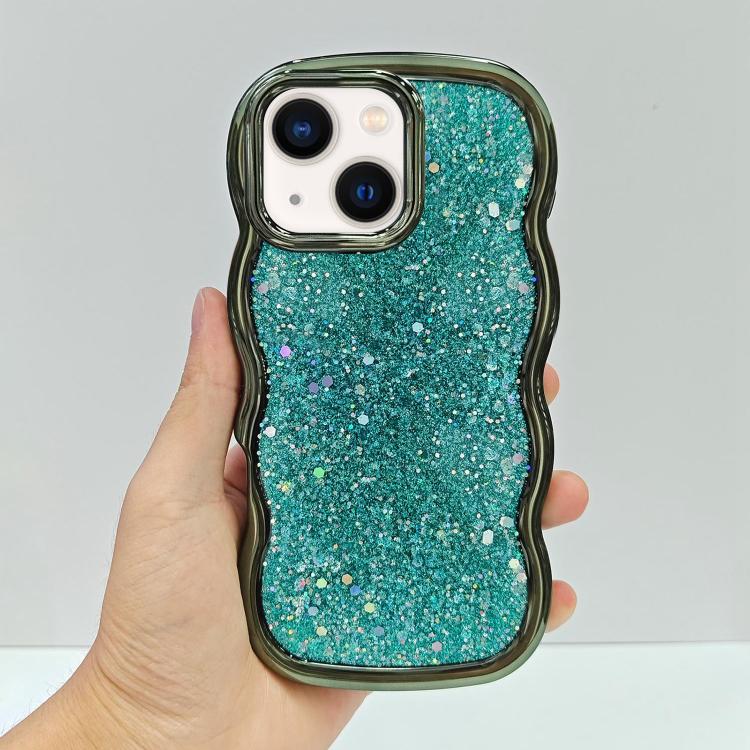 Wave Glitter Sequined Electroplated Phone Case