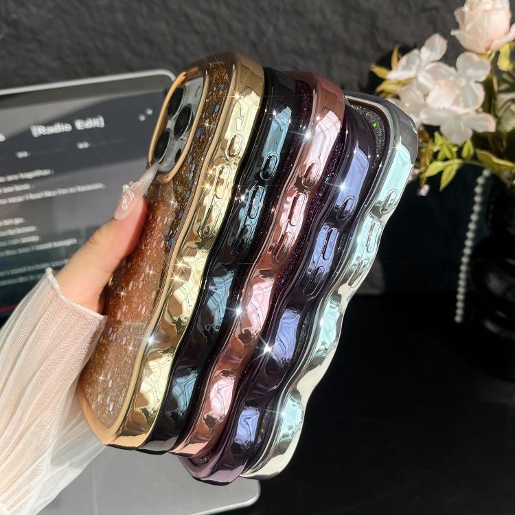 Wave Glitter Sequined Electroplated Phone Case