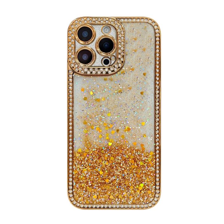 Diamond Gradient Glitter Sequins Plated Phone Case