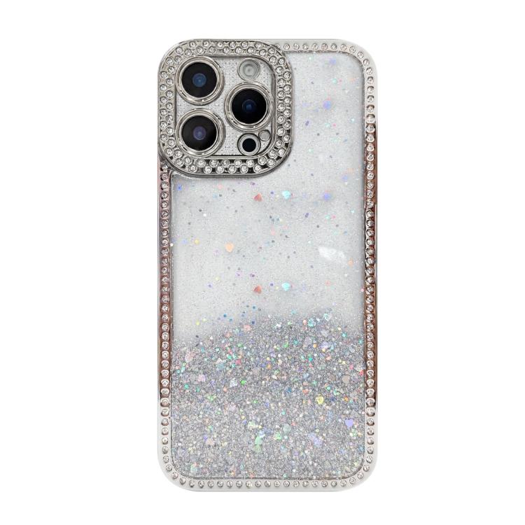 Diamond Gradient Glitter Sequins Plated Phone Case