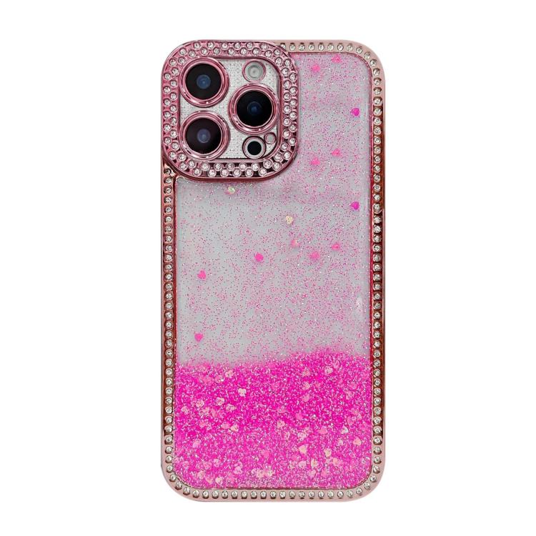 Diamond Gradient Glitter Sequins Plated Phone Case