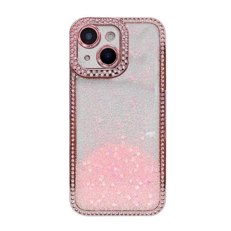Diamond Gradient Glitter Sequins Plated Phone Case