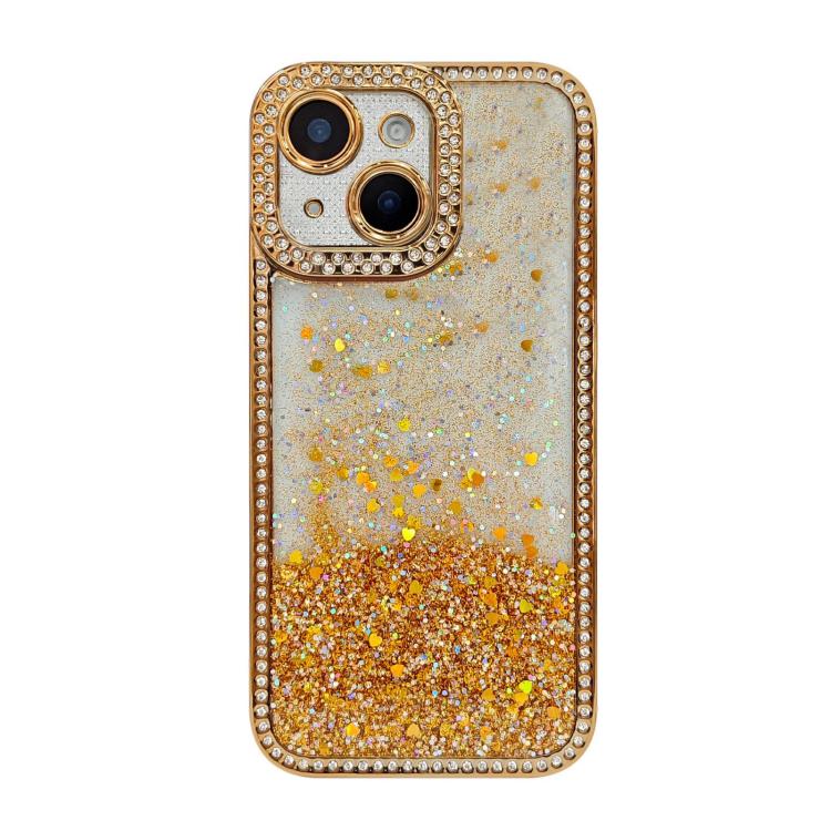 Diamond Gradient Glitter Sequins Plated Phone Case