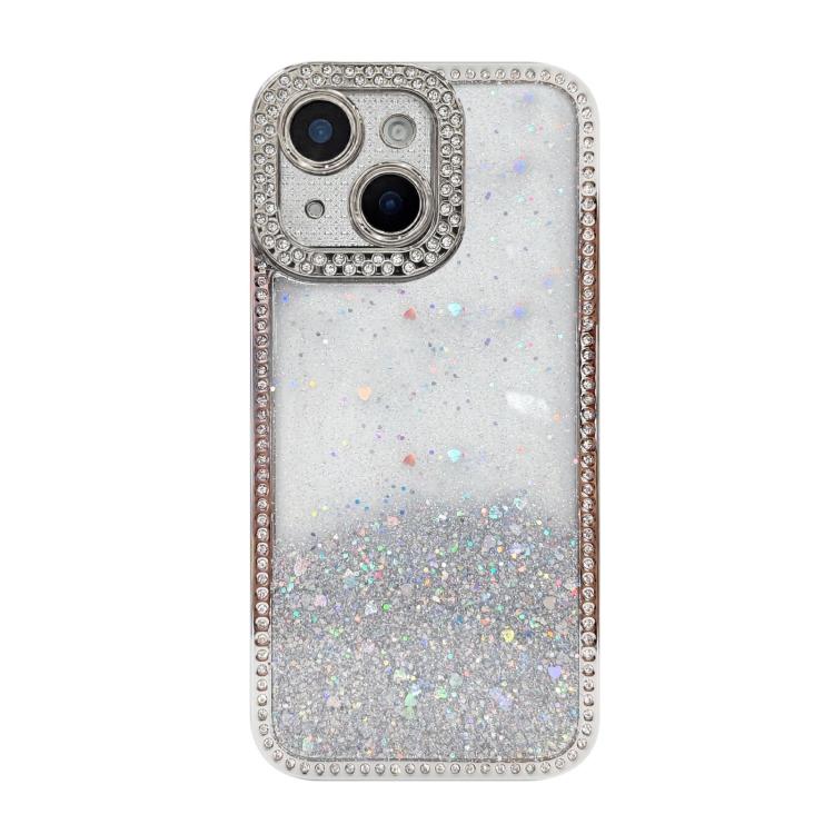 Diamond Gradient Glitter Sequins Plated Phone Case