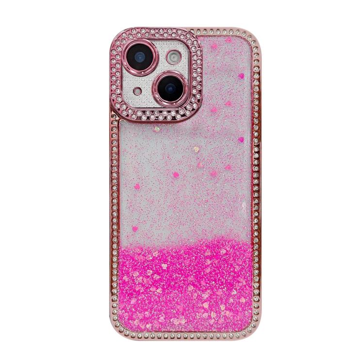 Diamond Gradient Glitter Sequins Plated Phone Case