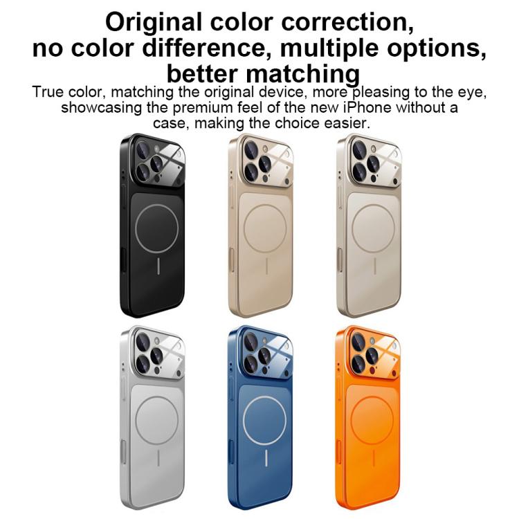 Change to 17 Big Lens Window Frosted MagSafe Phone Case