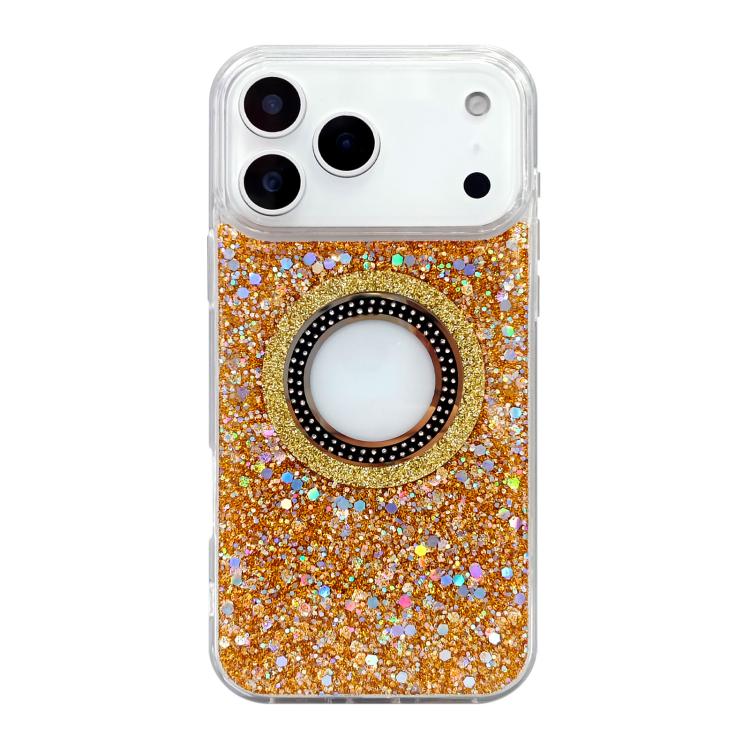 Hollow Sequins Glitter MagSafe Electroplating Phone Case