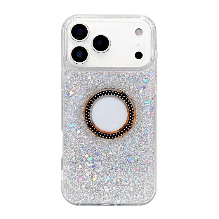 Hollow Sequins Glitter MagSafe Electroplating Phone Case