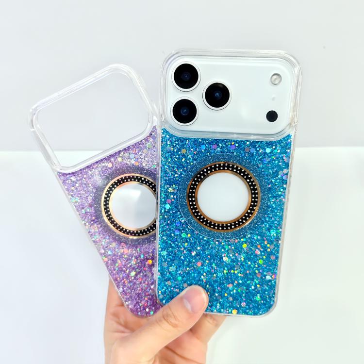 Hollow Sequins Glitter MagSafe Electroplating Phone Case