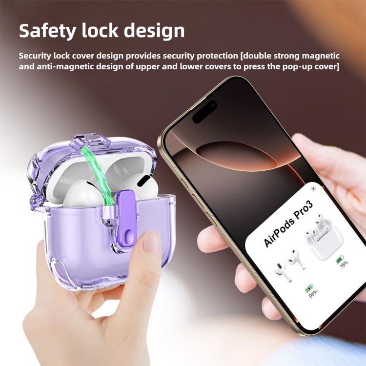 Ice Crystals Shockproof Earphone Protective Case
