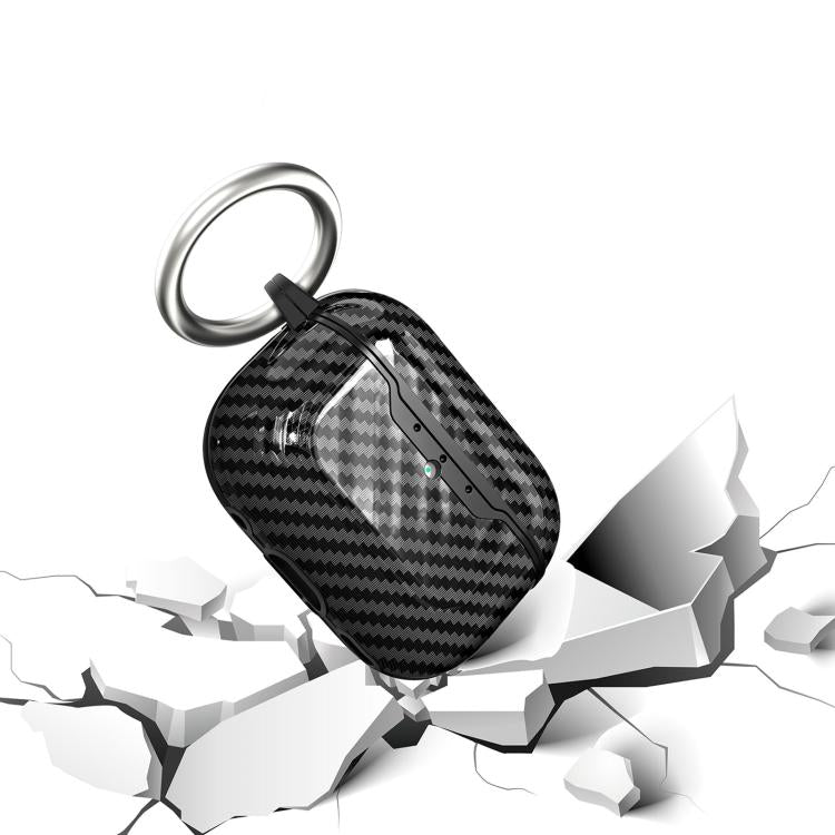Carbon Fiber TPU Earphone Protective Cover