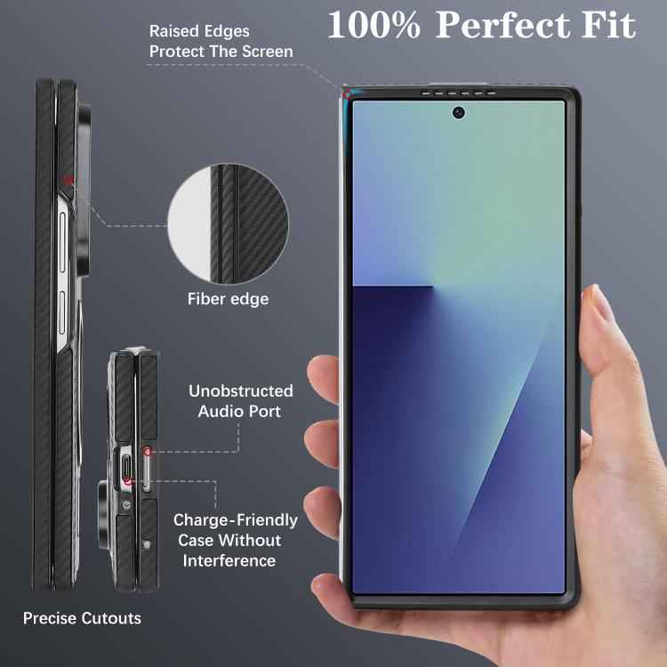 Kalebol Carbon Fiber MagSafe Phone Case, For Samsung Galaxy Z Fold7, For Samsung Galaxy Z Flip7, For Samsung Galaxy S25 5G, For Samsung Galaxy S25+ 5G, For Samsung Galaxy S25 Ultra 5G, For Samsung Galaxy Z Fold6, For Samsung Galaxy S24 Ultra 5G        ...