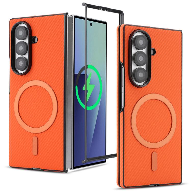 Kalebol Carbon Fiber MagSafe Phone Case, For Samsung Galaxy Z Fold7, For Samsung Galaxy Z Flip7, For Samsung Galaxy S25 5G, For Samsung Galaxy S25+ 5G, For Samsung Galaxy S25 Ultra 5G, For Samsung Galaxy Z Fold6, For Samsung Galaxy S24 Ultra 5G        ...