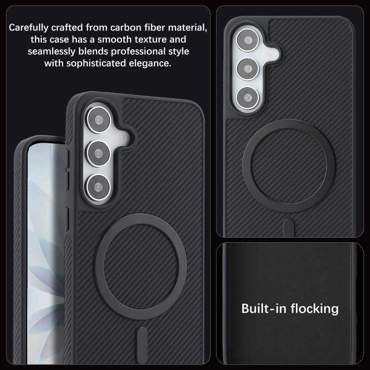Carbon Fiber MagSafe Phone Case, For Galaxy S23 5G