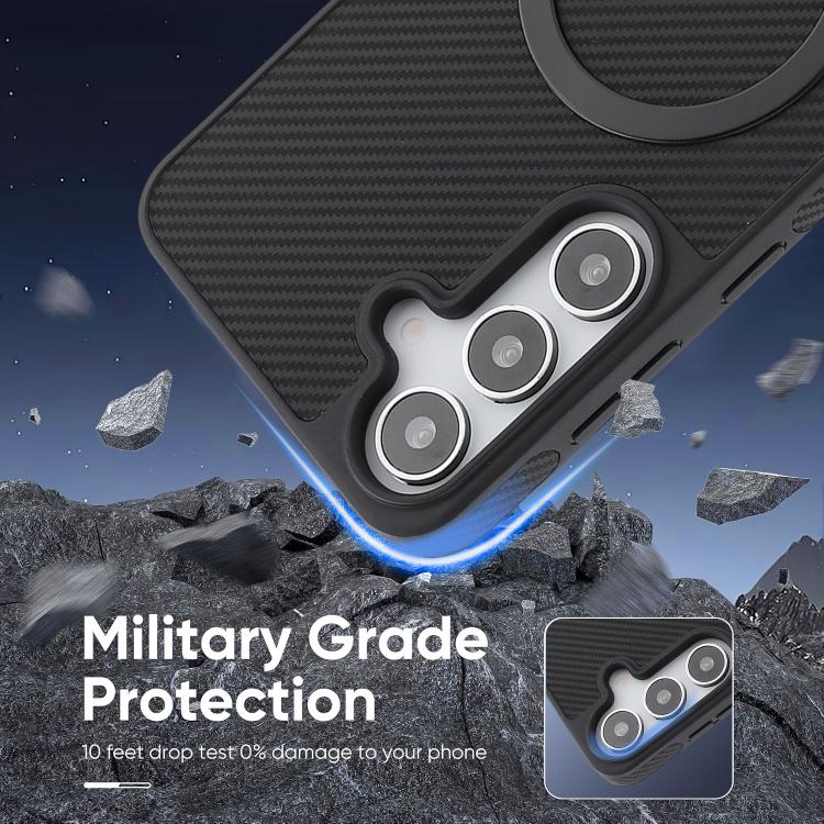 Carbon Fiber MagSafe Phone Case, For Galaxy S23 5G
