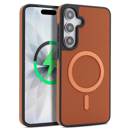 Carbon Fiber MagSafe Phone Case, For Galaxy S23 5G