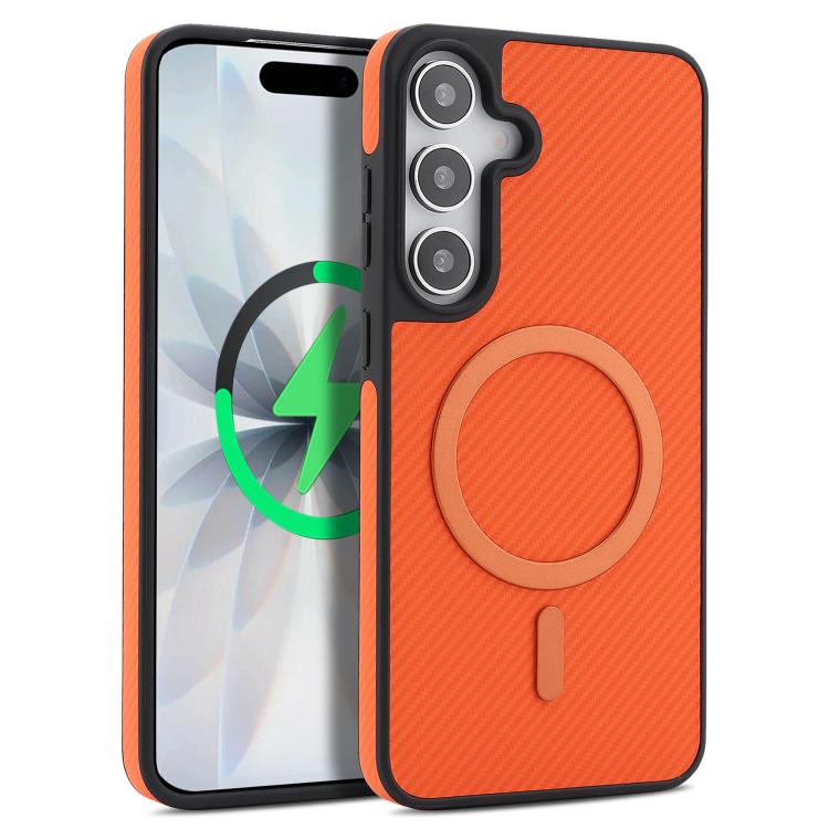 Carbon Fiber MagSafe Phone Case, For Galaxy S23 5G