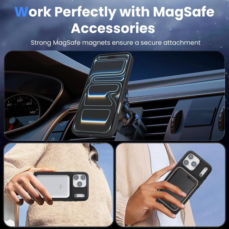 Kalebol Carbon Fiber MagSafe Phone Case