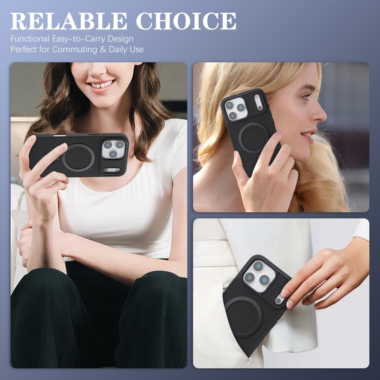 Kalebol Carbon Fiber MagSafe Phone Case