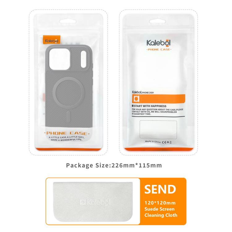 Kalebol Carbon Fiber MagSafe Phone Case