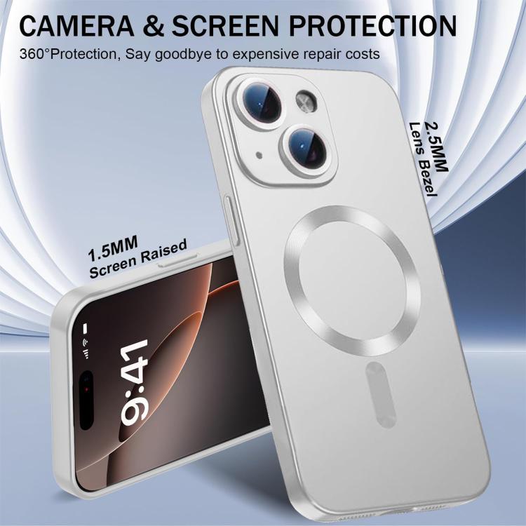 Ultra thin Metallic TPU MagSafe Phone Case with Lens Film