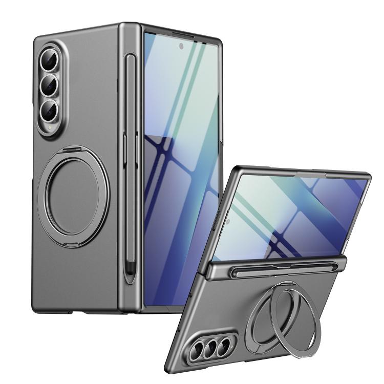 Thunderbolt Ring Stand Anti-Drop MagSafe Phone Case, No Pen, For Galaxy Z Fold8 Ultra 5G, For Galaxy Z Fold7 5G, For Galaxy Z Fold6 5G, For Galaxy Z Fold5 5G, For Galaxy Z Fold4