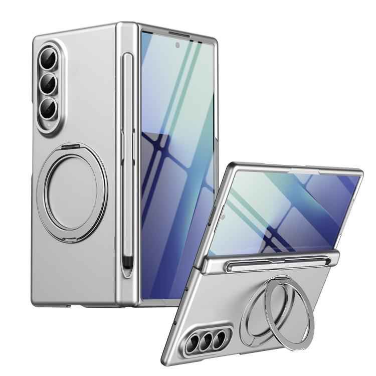 Thunderbolt Ring Stand Anti-Drop MagSafe Phone Case, No Pen, For Samsung Galaxy Z Fold7 5G, For Samsung Galaxy Z Fold6 5G, For Samsung Galaxy Z Fold5 5G, For Samsung Galaxy Z Fold4