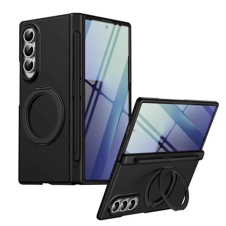 Thunderbolt Ring Stand Anti-Drop MagSafe Phone Case, No Pen, For Samsung Galaxy Z Fold7 5G, For Samsung Galaxy Z Fold6 5G, For Samsung Galaxy Z Fold5 5G, For Samsung Galaxy Z Fold4