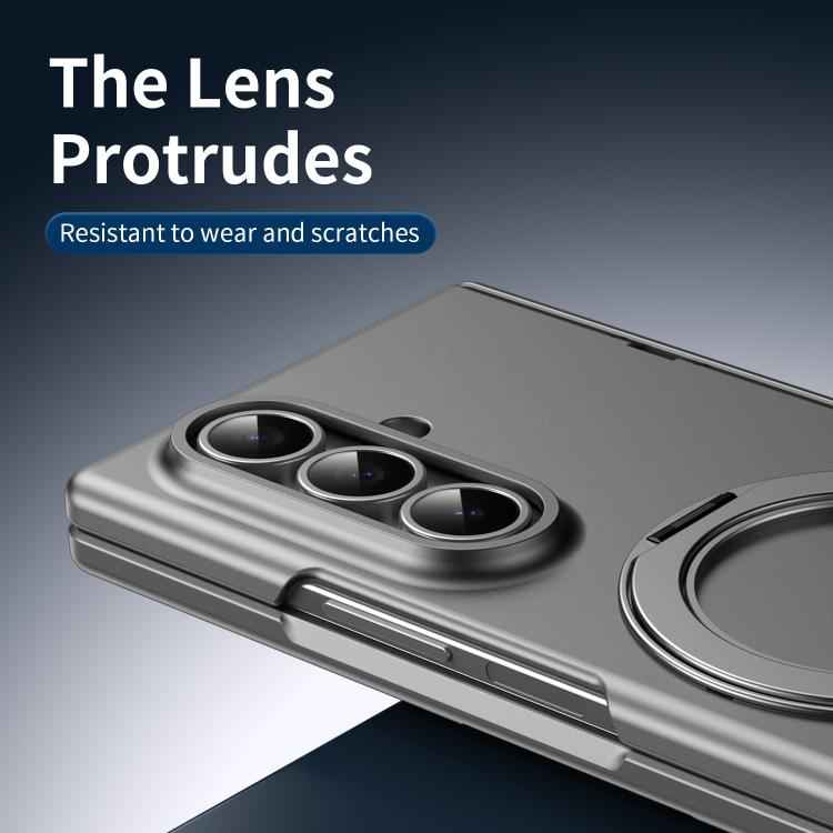 Thunderbolt Ring Stand Anti-Drop MagSafe Phone Case, No Pen, For Samsung Galaxy Z Fold7 5G, For Samsung Galaxy Z Fold6 5G, For Samsung Galaxy Z Fold5 5G, For Samsung Galaxy Z Fold4