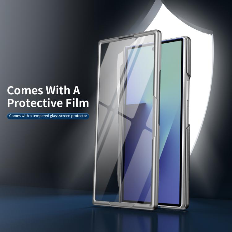 Thunderbolt Ring Stand Anti-Drop MagSafe Phone Case, No Pen, For Galaxy Z Fold8 Ultra 5G, For Galaxy Z Fold7 5G, For Galaxy Z Fold6 5G, For Galaxy Z Fold5 5G, For Galaxy Z Fold4