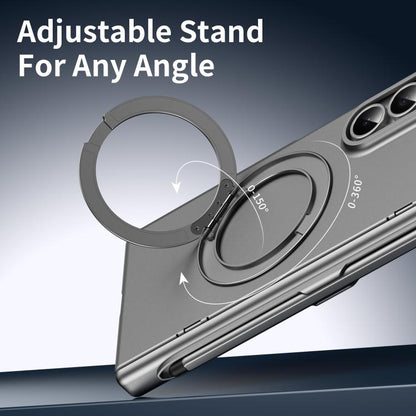 Thunderbolt Ring Stand Anti-Drop MagSafe Phone Case, No Pen, For Galaxy Z Fold8 Ultra 5G, For Galaxy Z Fold7 5G, For Galaxy Z Fold6 5G, For Galaxy Z Fold5 5G, For Galaxy Z Fold4