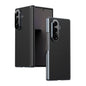 Frosted Leather Hinge Shockproof Phone Case, For Samsung Galaxy Z Fold7 5G, For Samsung Galaxy Z Fold6 5G, For Samsung Galaxy Z Fold5 5G, For Samsung Galaxy Z Fold4